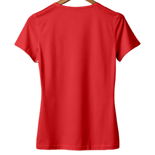 Women Peeking Cats Graphic printed T-shirt
