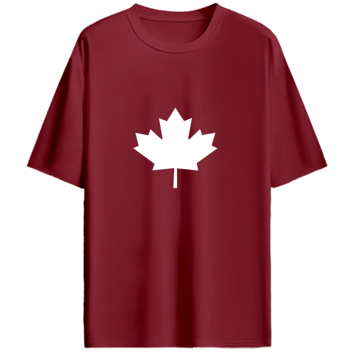 Oversized Maple Leaf T-shirt